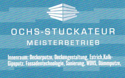 Ochs-Stuckateur Meisterbetrieb